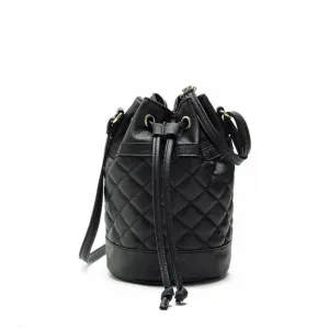 Women Leather Quilted Handbag Bucket Shouldernew womens handbags fashion 2015 designers
