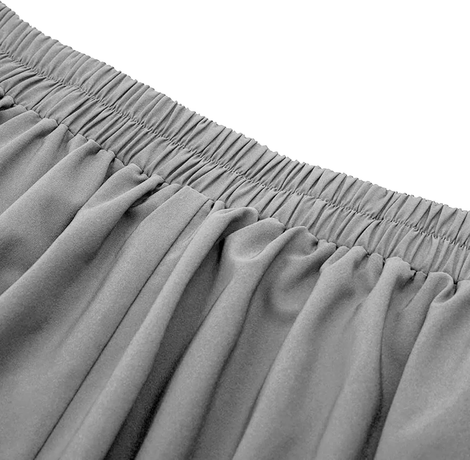 Women Vintage Skirt High Waist Pleated Button Skirts Midi A-Line Short Dress Fashion Casual Solid Swing Dresses