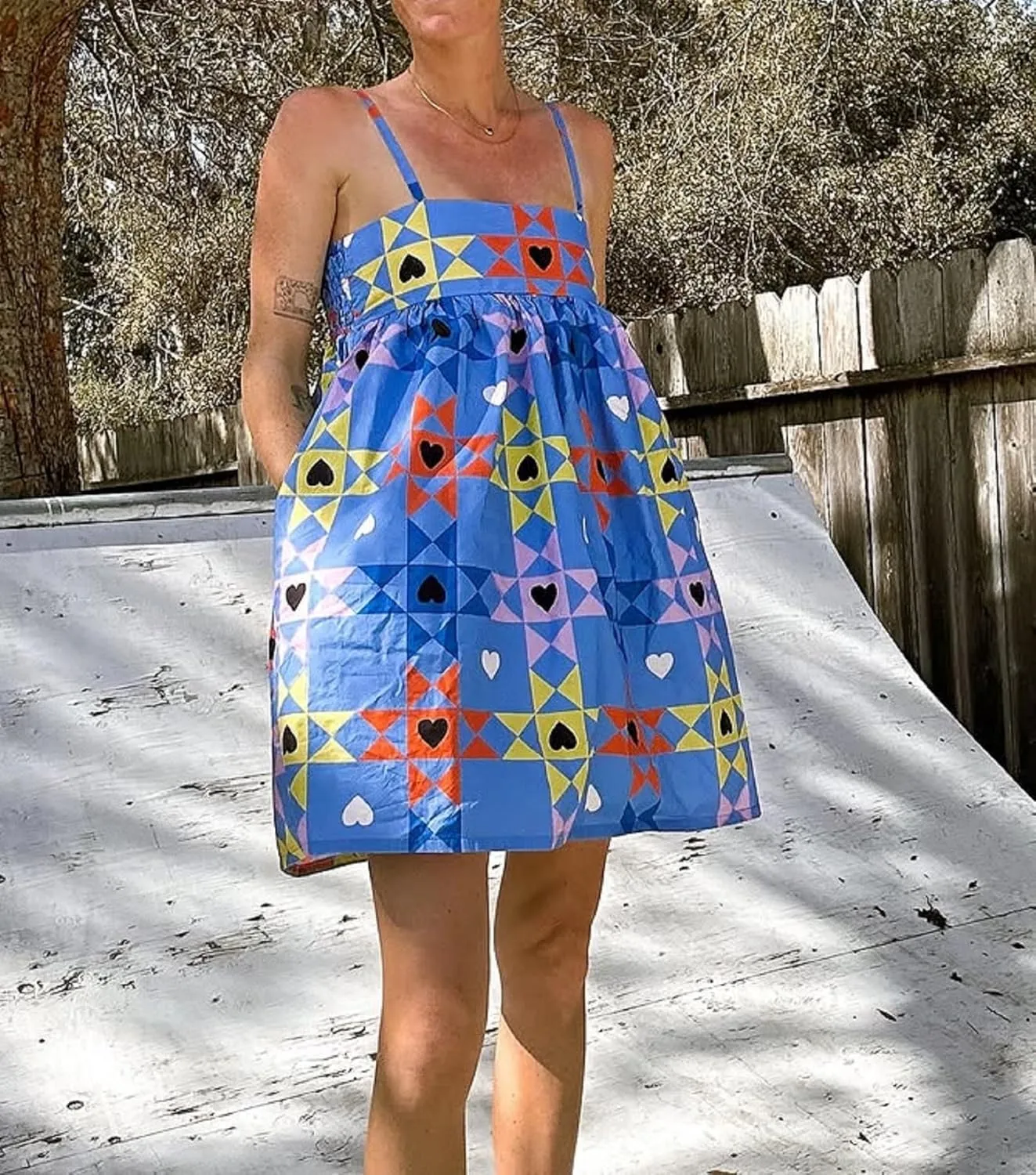 Women Y2K Boho Mini Dress Cute Colorful Spaghetti Strap Short Dress Graffiti Loose Fit Beach Sundress
