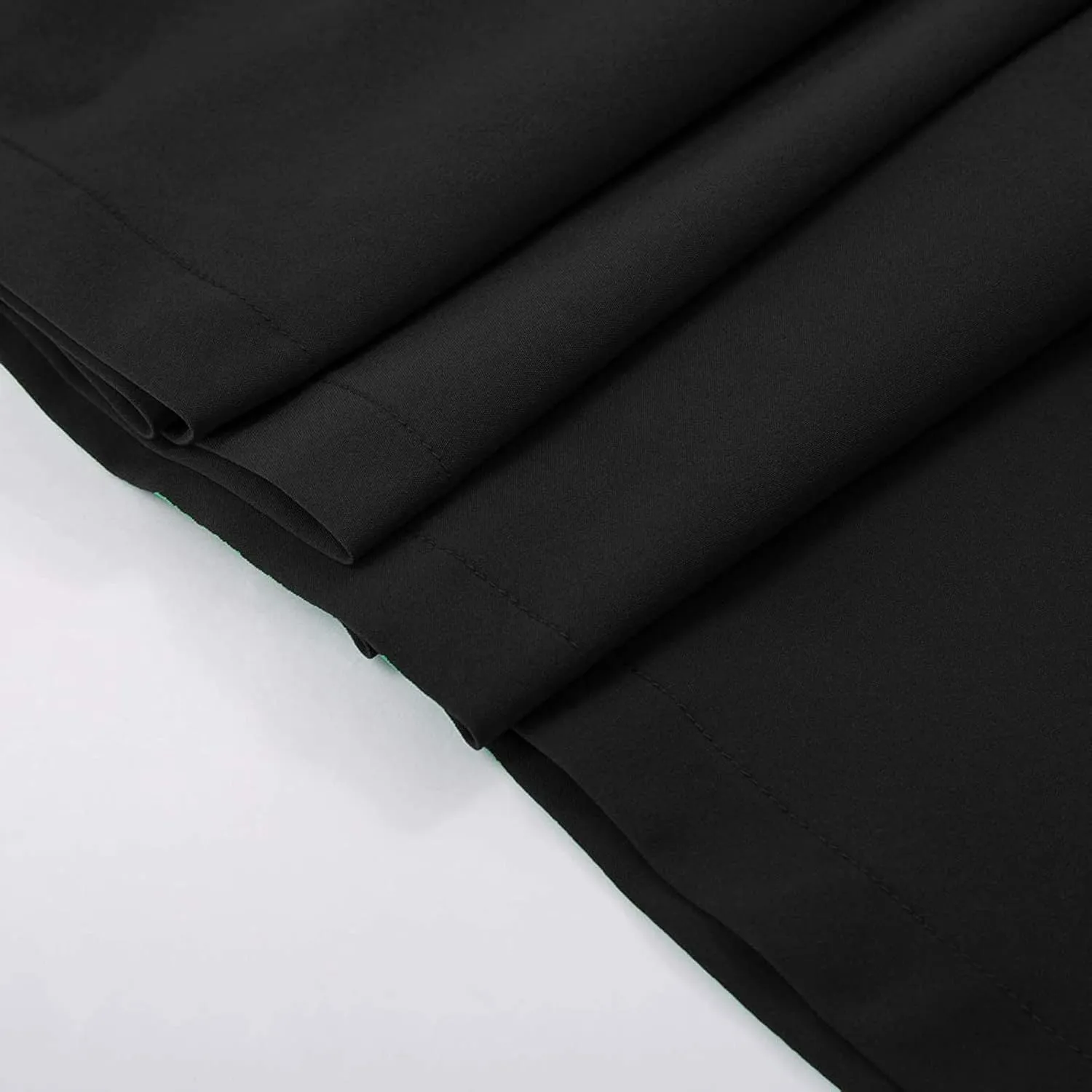 Womens A Line High Waisted Midi Skirts Button Down Fall Vintage Pleated Casual Flowy Button Down Swing Long Skirt