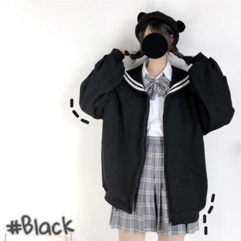 Womens Black Seifuku Jacket