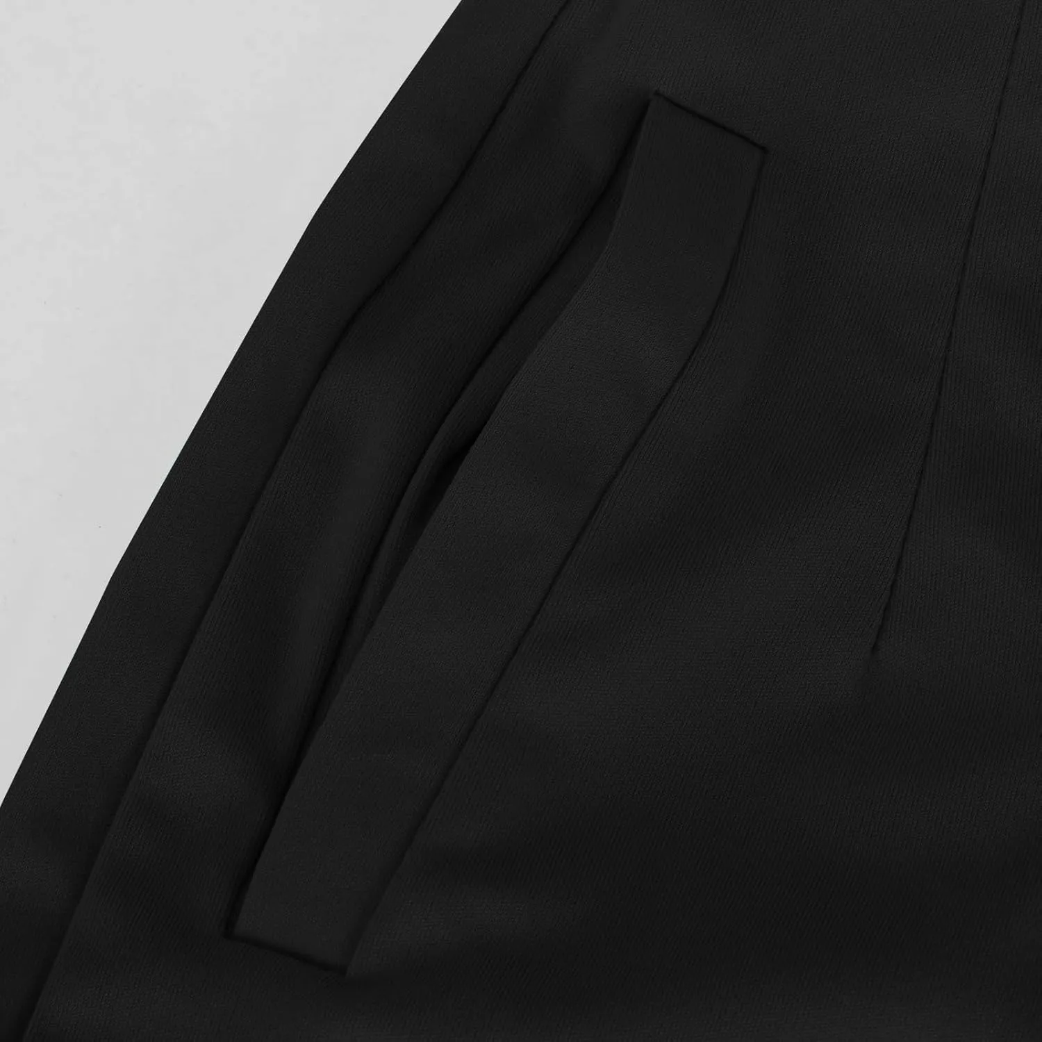 Women's Capri Dress Pants Stretch High Waisted Crop Office Work Pants Summer Casual Capris Slacks Yoga