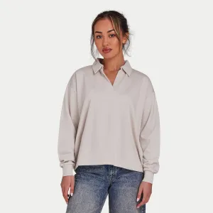 Womens City Sweatshirt - Stone