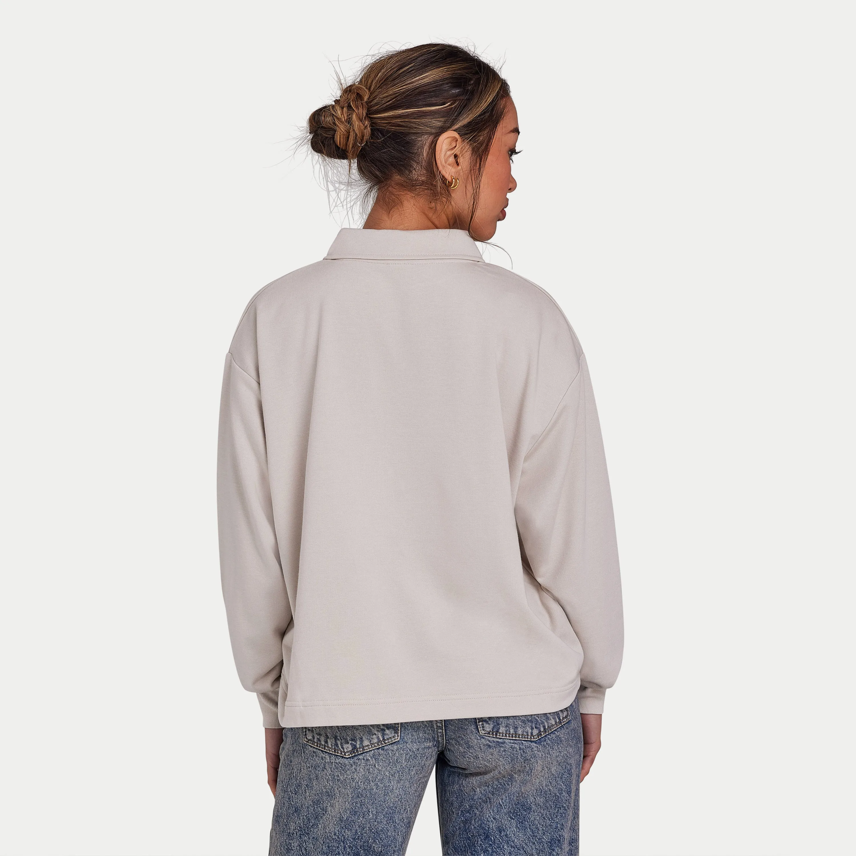 Womens City Sweatshirt - Stone