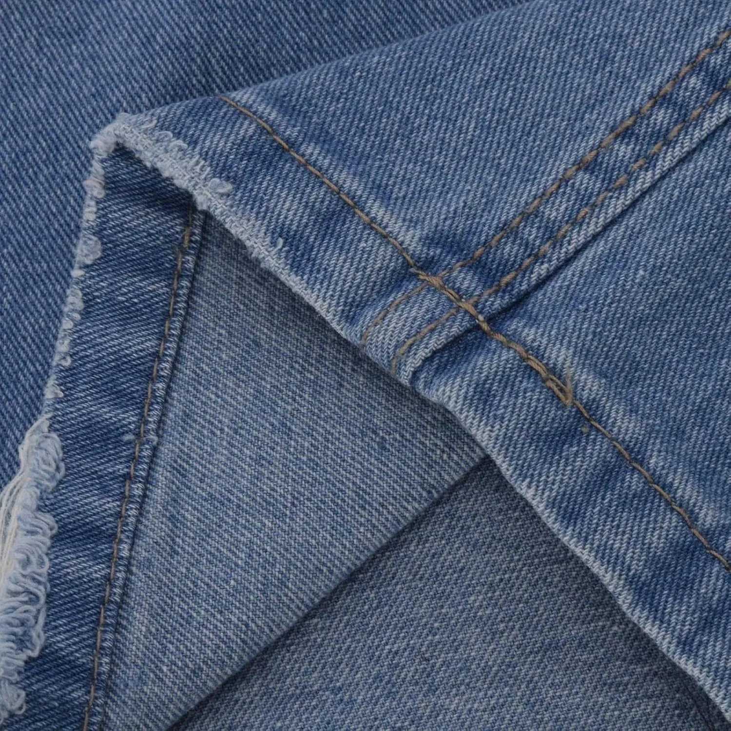 Women's Ripped High Waist Boyfriend Jeans Stretch Baggy Denim Pants Distressed Casual Straight Leg Loose Fit Jeans