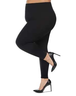 Women's Thin Ribbed High Waist Seamless Leggings